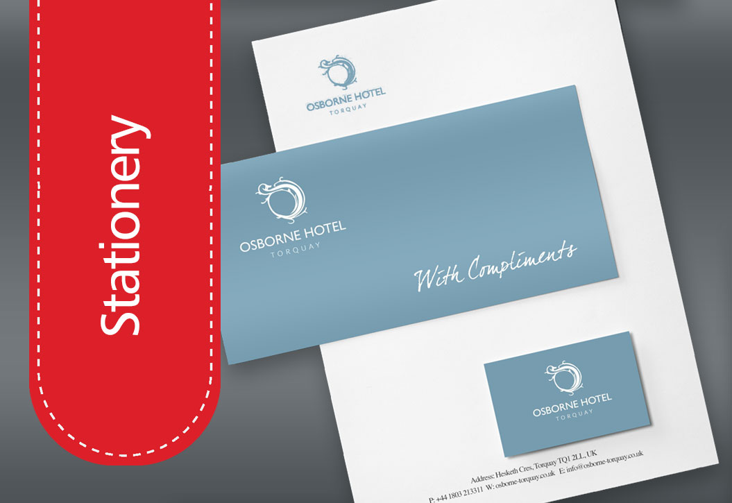 hotel stationery printing East Grinstead