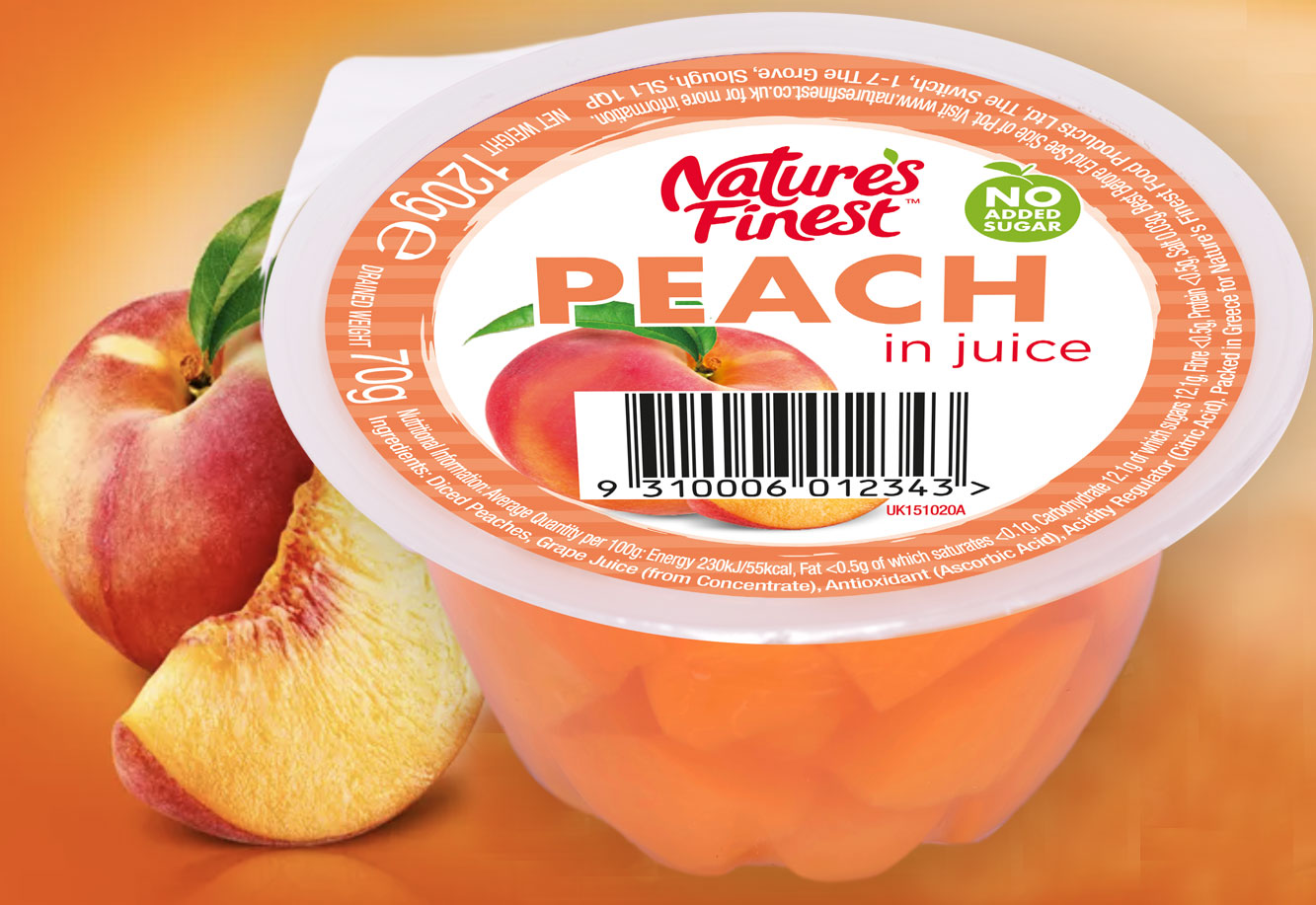 Food labels Oval