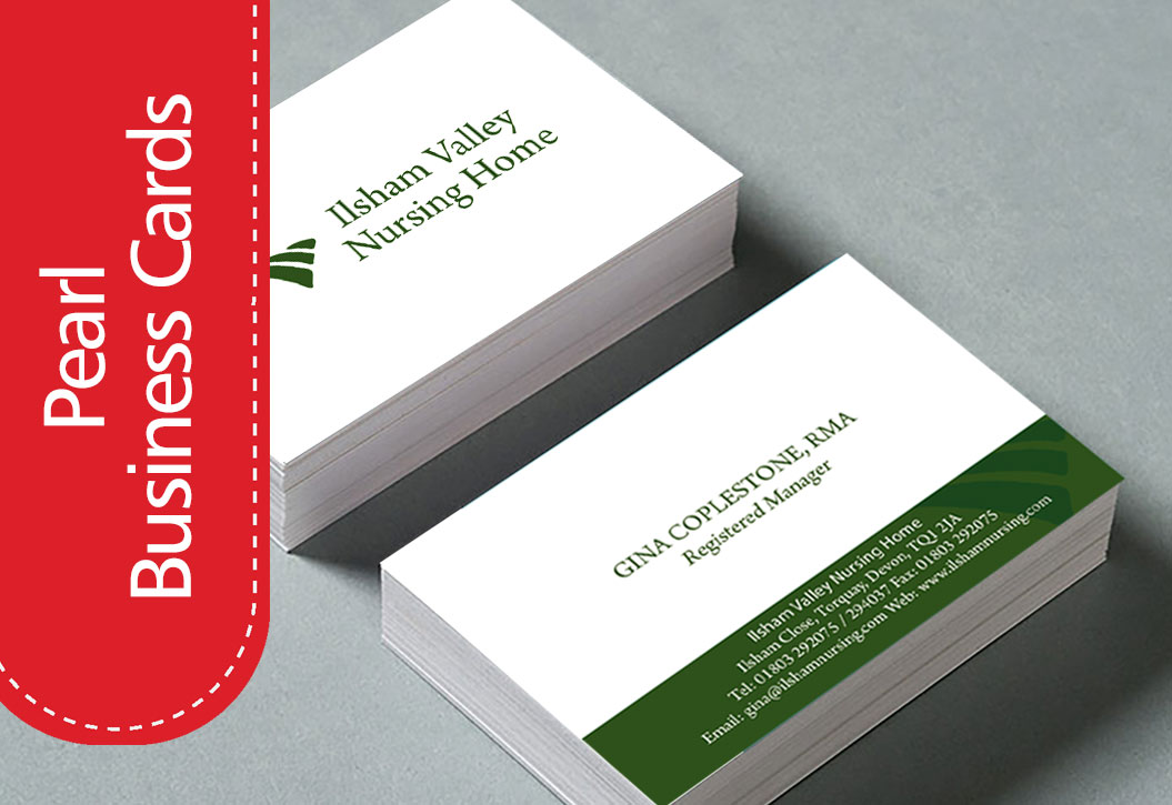 Pearl Business Cards printing