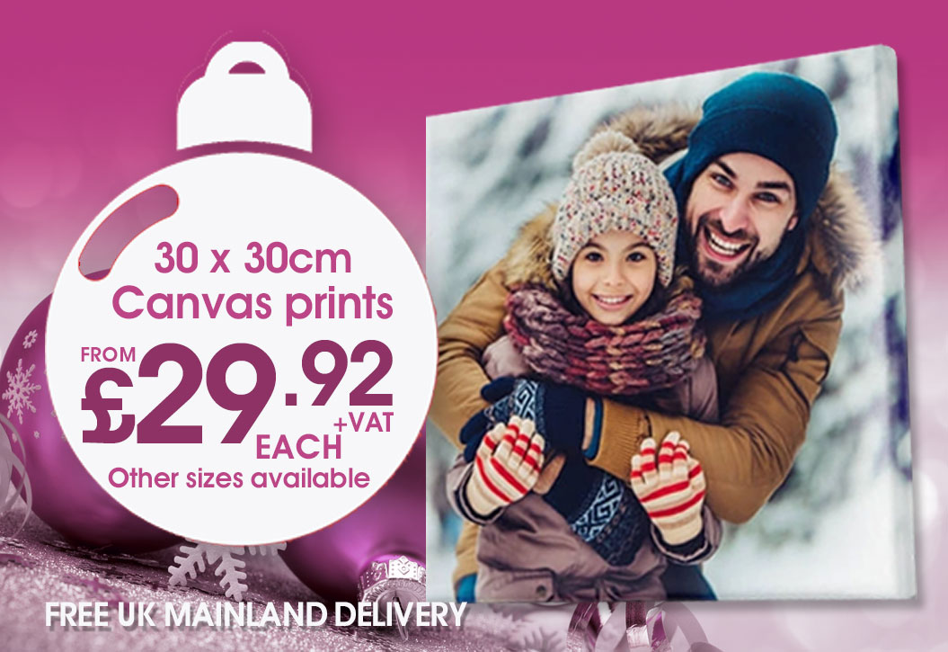 Christmas Canvas Printing London