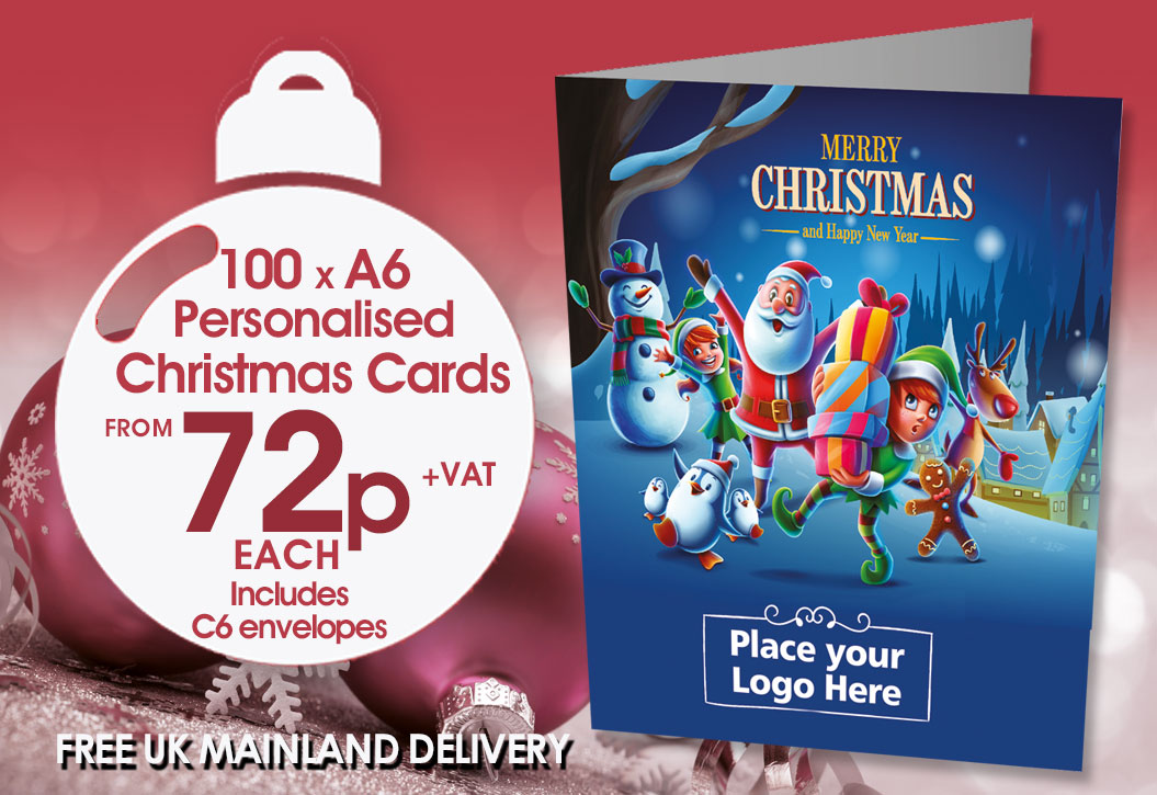 Christmas Card printing London