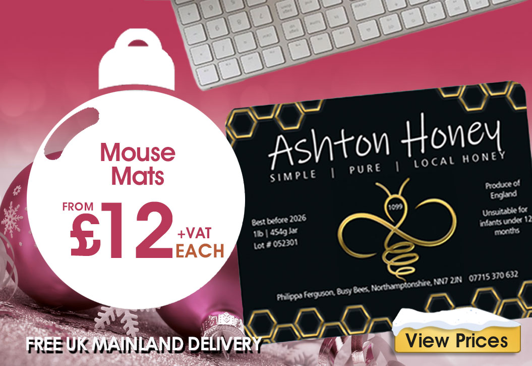 Christmas mouse matt Printing London