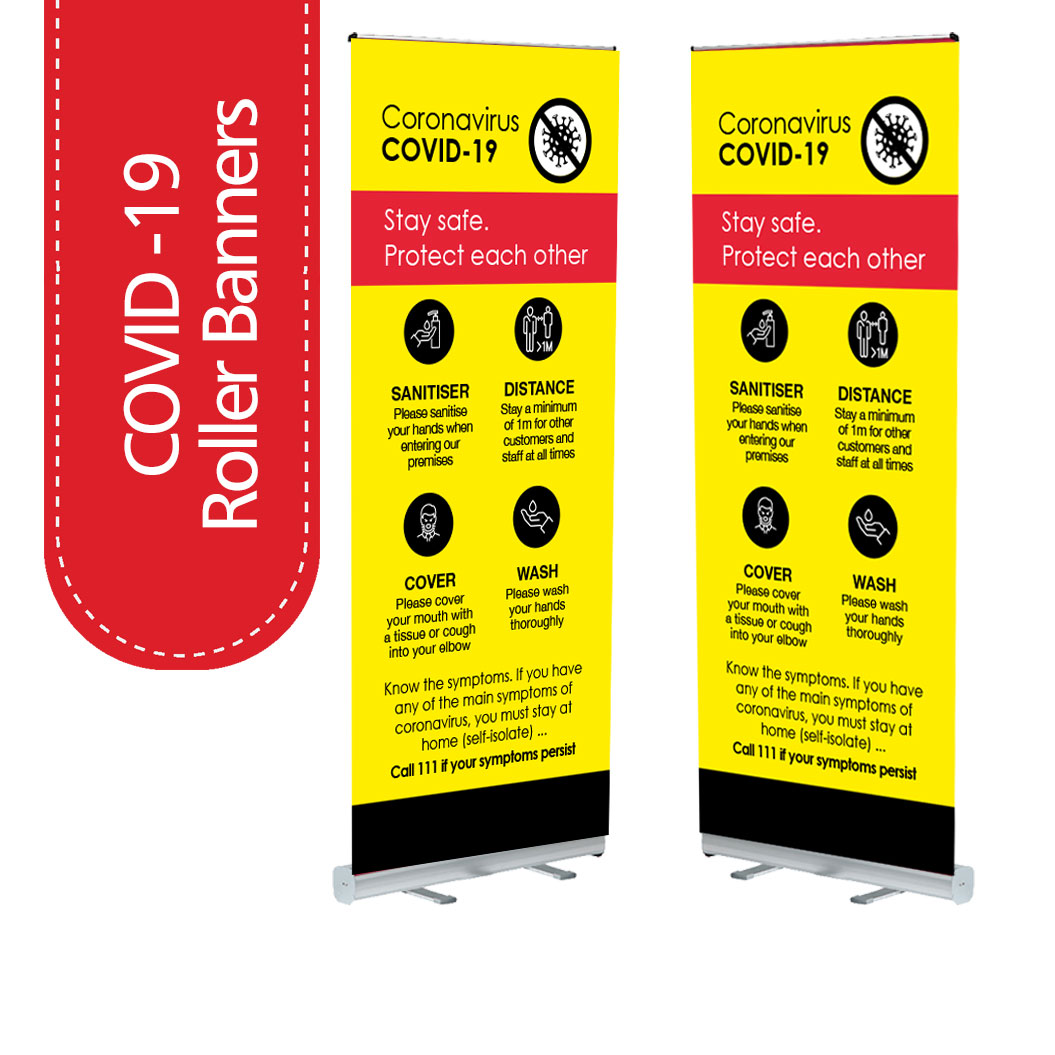 Covid-19 Roller Banners