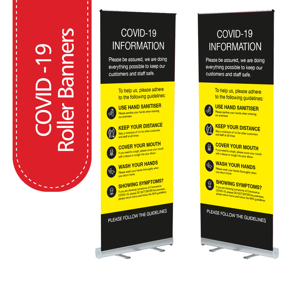 Covid-19 Roller Banners