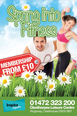 Inspire Sports Centre A5 Flyer