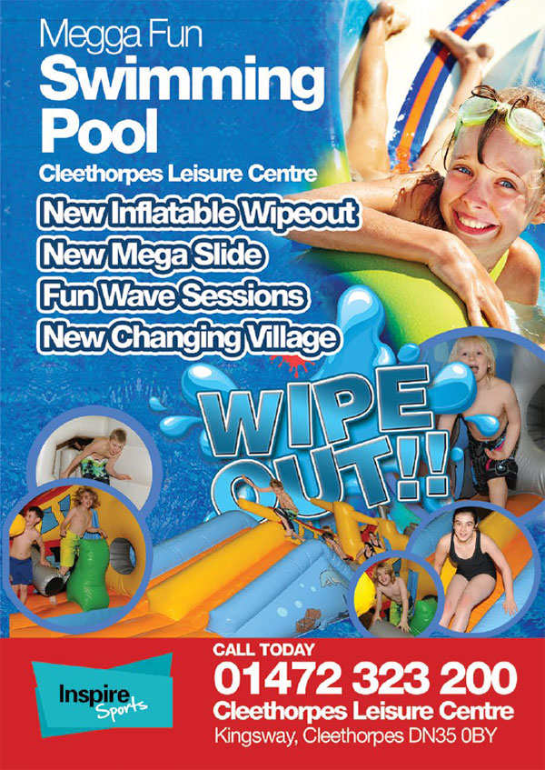 Leisure Centre Leaflet Printer and Design