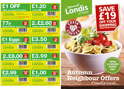 Londis Folded Leaflets