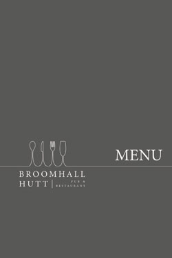 A4 Flat Restaurant Menus 