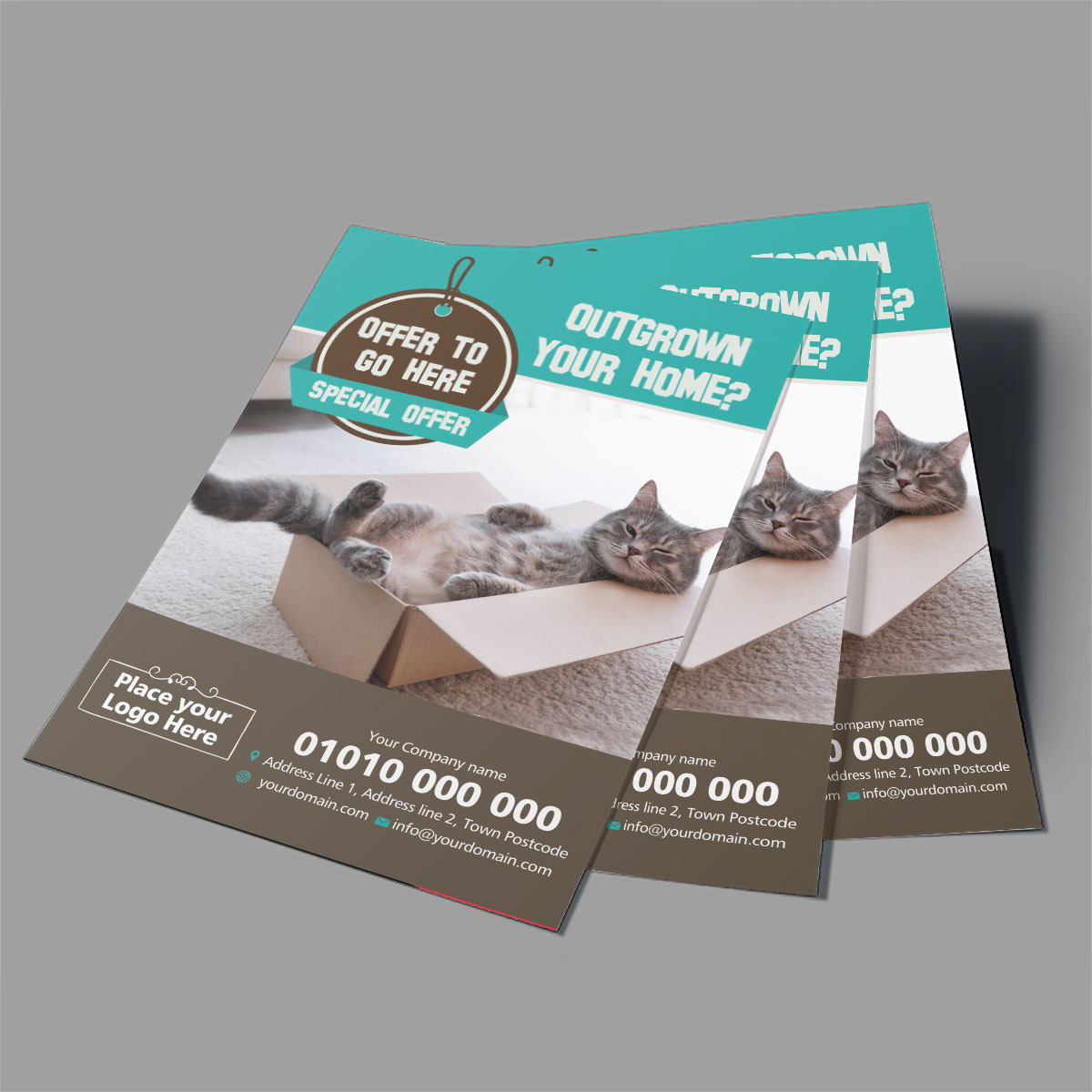 Estate Agent leaflet Printing