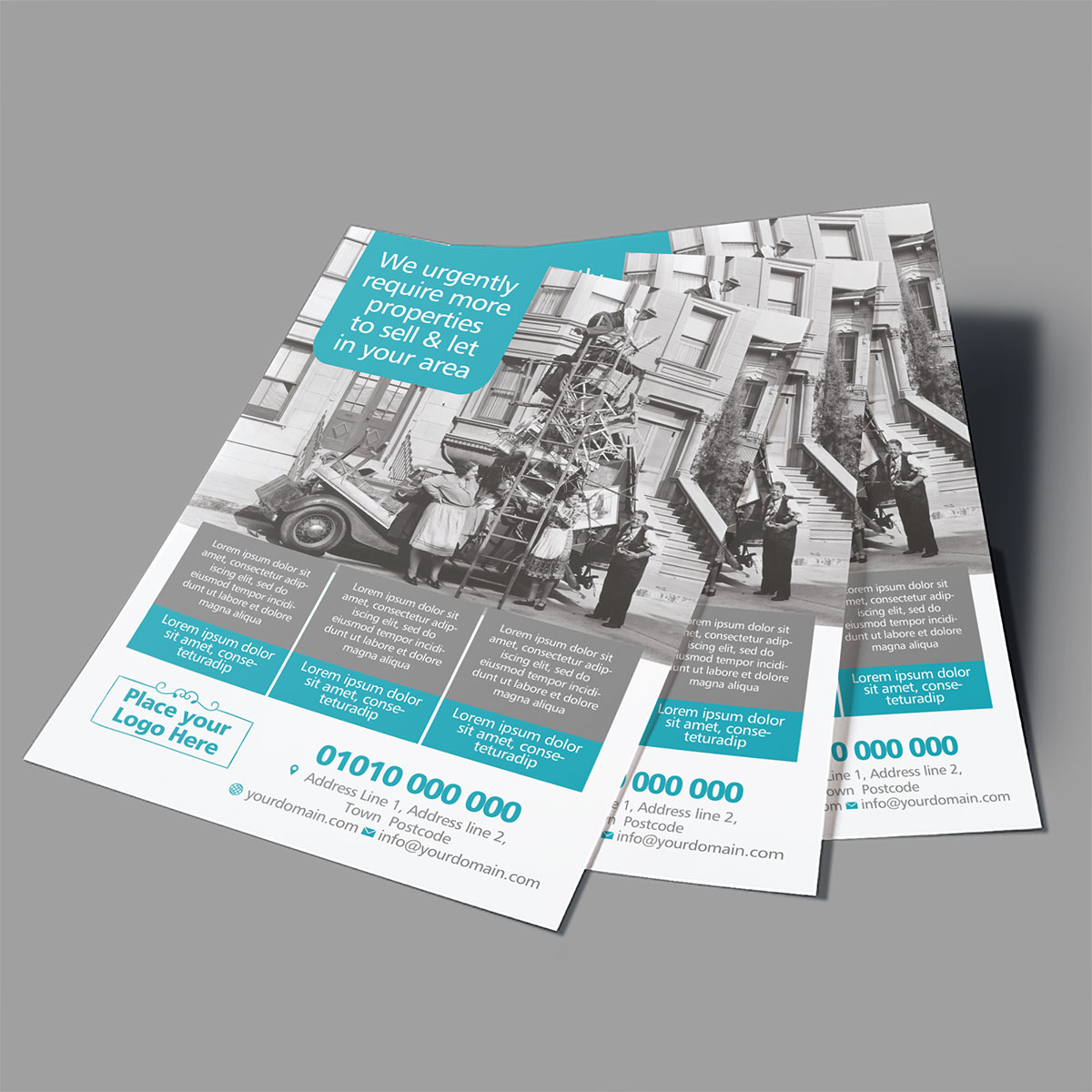 Estate Agent leaflet Printing