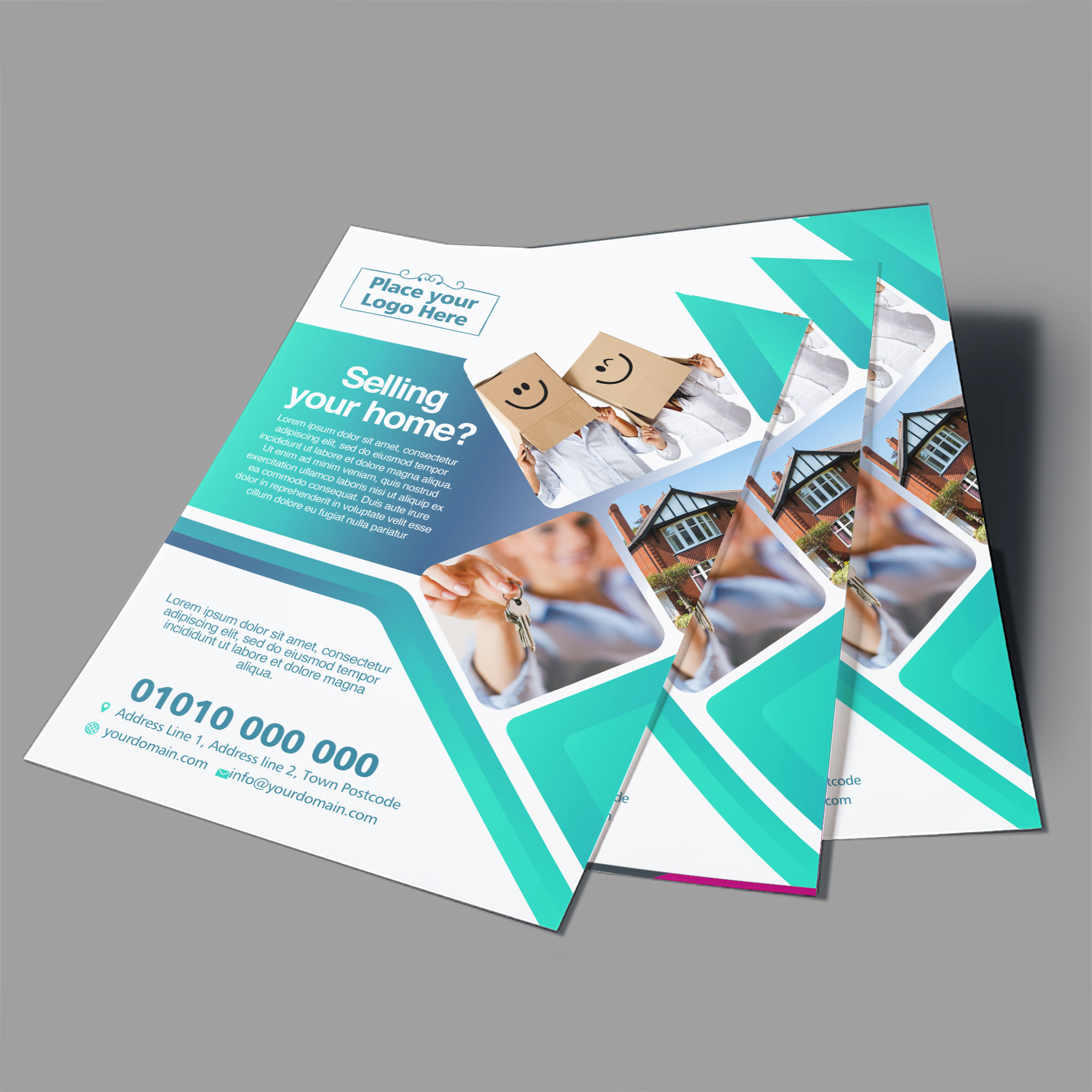 Estate Agent leaflet Printing