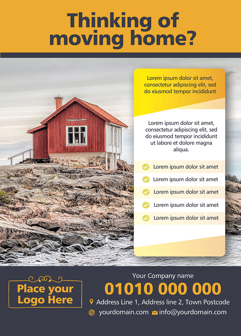 Estate Agent Leaflet