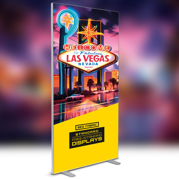 stretch fabric economy stand printing London