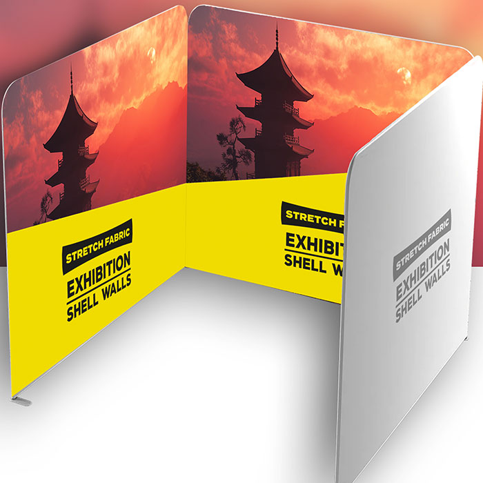 exhibition fabric shell stand London
