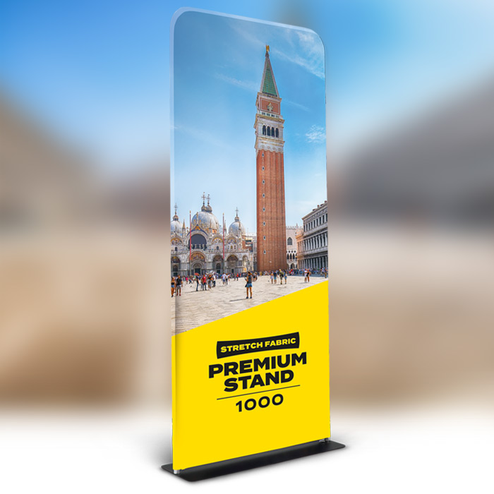 Stretch Fabric premium stand printing London