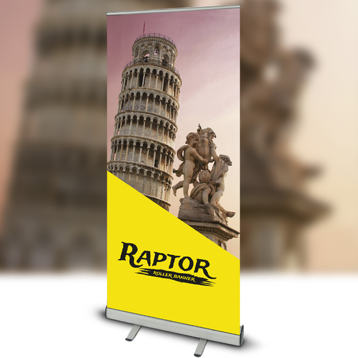 Roller Banner raptor printing