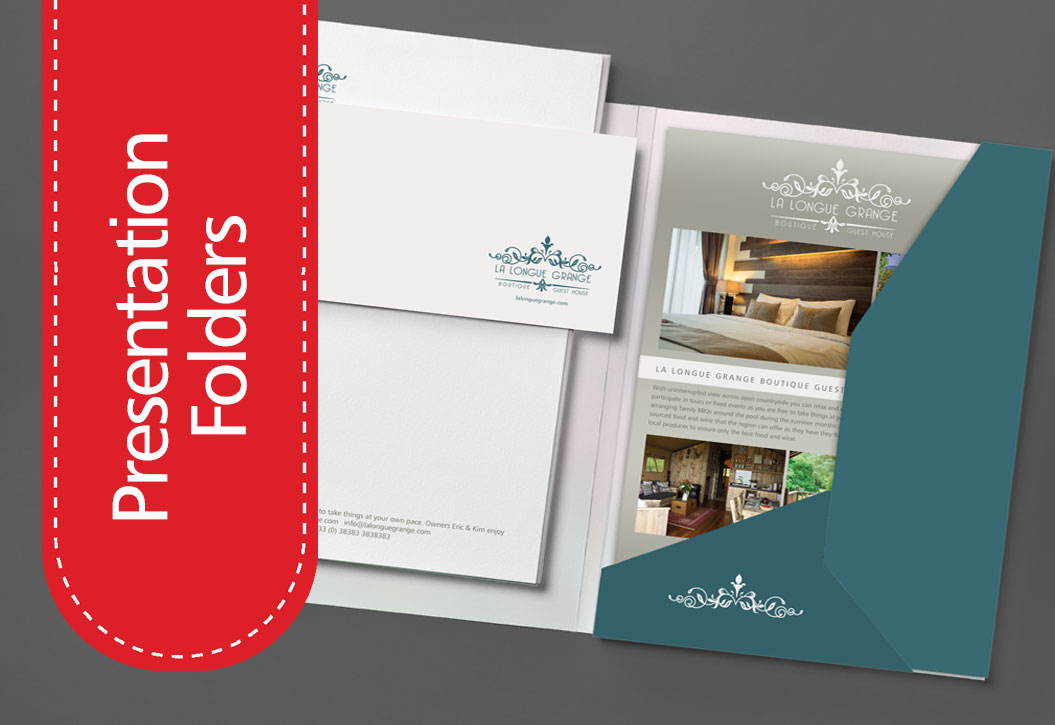 Hotel Folder printing Lyme Regis