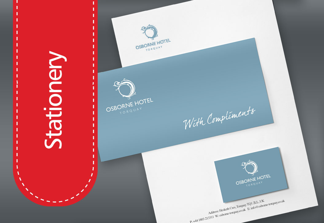 hotel stationery printing Ilfracombe