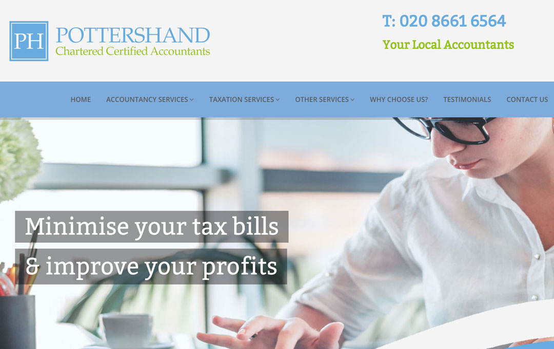 Accountant Website Design