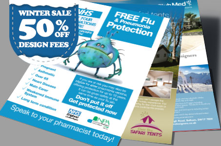 A4 Leaflets Printing and Design